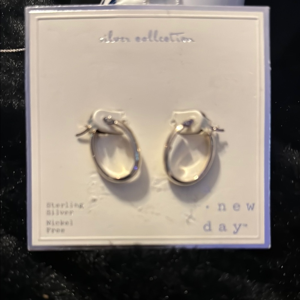 A New Day Silver Sculptural Earrings